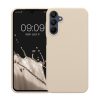 Pouzdro Kwmobile pro Samsung Galaxy A15 5G, krémové, silikonové, KWM000021MF006C