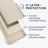 Pouzdro Kwmobile pro Samsung Galaxy A15 5G, krémové, silikonové, KWM000021MF006C
