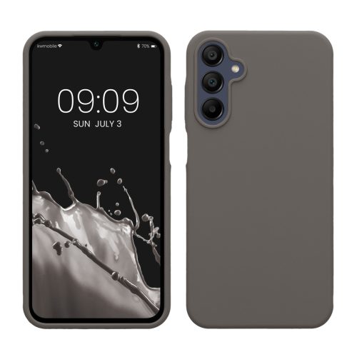 Pouzdro Kwmobile pro Samsung Galaxy A15 5G, béžové, silikonové, KWM000021MF008C