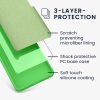 Pouzdro Kwmobile pro Samsung Galaxy A15 5G, zelené, silikonové, KWM000021MF009C