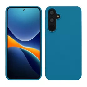   Pouzdro Kwmobile pro Samsung Galaxy A55, modré, silikonové, KWM000021MG014C