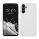Silikonový kryt Kwmobile pro Samsung Galaxy A15 5G, bílý, KWM000021MH002C
