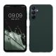 Pouzdro Kwmobile pro Samsung Galaxy A15 5G, tmavě zelené, silikonové, KWM000021MH008C