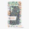 Pouzdro Kwmobile pro Samsung Galaxy A15 5G, tmavě zelené, silikonové, KWM000021MH008C