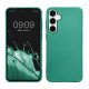 Pouzdro Kwmobile pro Samsung Galaxy A55, zelené, silikonové, KWM000021MI004C