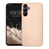 Pouzdro Kwmobile pro Samsung Galaxy A15 5G, zlaté, silikonové, KWM000021MJ005C