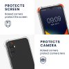 Kryt Kwmobile pro Samsung Galaxy A15 5G, průhledný/černý, silikon, KWM000021MP001C
