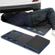 Saltea pliabila mecanici Navaris, 120x40x3 cm, maner transport, negru, EVA