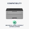 Kryt Kwmobile pro tiskárnu Brother HL-L2375DW/HL-L2370DN/HL-L2350DW, světle šedý, textil, KWM000009GF002C