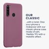 Pouzdro Kwmobile pro Xiaomi Redmi Note 8, vínové, silikonové, KWM000010LR007C