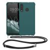 Kryt Kwmobile pro Huawei P30 Lite, tmavě zelený, silikon, KWM0000119R006C