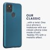 Pouzdro Kwmobile pro Google Pixel 4a 5G, modré, silikonové, KWM0000125I006C