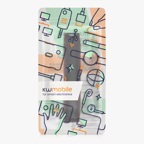 Kwmobile sluchátkový řemínek pro Kingston HyperX Cloud Alpha, černá, eko kůže, KWM0000256Q001C