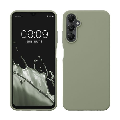 Pouzdro Kwmobile pro Samsung Galaxy A05s, zelené, silikonové, KWM000021MW013C