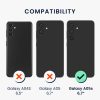 Pouzdro Kwmobile pro Samsung Galaxy A05s, zelené, silikonové, KWM000021MW013C