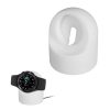 Dokovací stojan Kwmobile pro Samsung Galaxy Watch 4/Galaxy Watch 4 Classic/Galaxy Watch 3, bílý, silikon, KWM0000257B002C