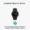 Dokovací stojan Kwmobile pro Samsung Galaxy Watch 4/Galaxy Watch 4 Classic/Galaxy Watch 3, bílý, silikon, KWM0000257B002C
