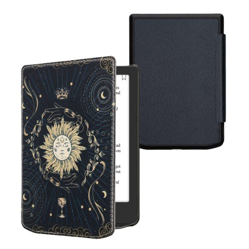 Kryt Kwmobile pro PocketBook Verse/Verse Pro, vícebarevný, ekologická kůže, KWM000023RQ002C