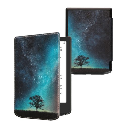 Kryt Kwmobile pro PocketBook Verse/Verse Pro, vícebarevný, ekologická kůže, KWM000023RQ004C