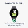 Kwmobile dokovací stojan pro Samsung Galaxy Watch 5, černý, silikon, KWM0000257A001C