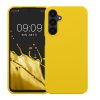 Pouzdro Kwmobile pro Samsung Galaxy A25, žluté, silikonové, KWM000021MV010C