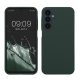 Silikonový kryt Kwmobile pro Samsung Galaxy A25, tmavě zelený, KWM000021MV012C