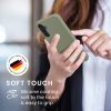 Pouzdro Kwmobile pro Samsung Galaxy A25, světle zelené, silikonové, KWM000021MV013C