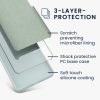 Pouzdro Kwmobile pro Samsung Galaxy A25, světle zelené, silikonové, KWM000021MV015C
