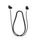 Sada 2 řemínků na sluchátka Kwmobile pro Anker Soundcore Space A40, černá, silikonová, KWM0000257S001C