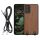 Pouzdro Kwmobile pro Samsung Galaxy A52/Galaxy A52 5G/Galaxy A52s 5G, hnědé, dřevo/silikon, KWM000021NY001C