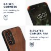 Pouzdro Kwmobile pro Samsung Galaxy A54 5G, hnědé, dřevo, KWM000021OD001C