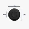 Sada 2 ks náušníků Kwmobile pro Jabra Evolve 65 SE, černá, ekokůže, KWM0000257W001C