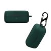 Pouzdro na sluchátka Kwmobile pro EarFun Free Pro 3, tmavě zelené, silikonové, KWM0000258A002C