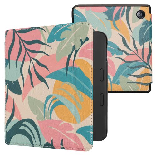 Pouzdro Kwmobile pro Kobo Libra 2, vícebarevné, ekologická kůže, KWM0000198X021C