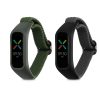 Sada 2 řemínků Kwmobile pro OPPO Band Sport, tmavě zelená/šedá, nylon, KWM0000173Y006C