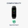 Sada 2 řemínků Kwmobile pro OPPO Band Sport, tmavě zelená/šedá, nylon, KWM0000173Y006C