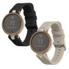 Sada 2 řemínků Kwmobile pro Garmin Lily Sport, černá/béžová, silikon, KWM000018RG005C