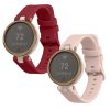 Sada 2 řemínků Kwmobile pro Garmin Lily Sport, červená/růžová, silikonová, KWM000018RG006C