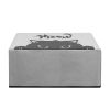 Kryt Kwmobile pro tiskárnu Epson EcoTank ET-4856/EcoTank ET-3850, šedá/černá, plast, KWM0000258V001C
