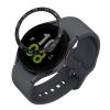 Rám ciferníku Kwmobile pro Samsung Galaxy Watch 5, černý/stříbrný, hliník, KWM0000259A001C