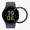 Rám ciferníku Kwmobile pro Samsung Galaxy Watch 5, černý/stříbrný, hliník, KWM0000259A001C