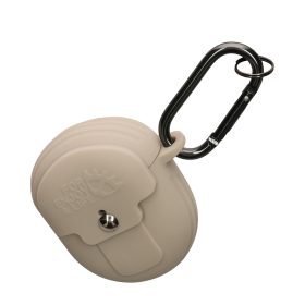   Pouzdro na sluchátka Kwmobile pro Google Pixel Buds Pro, béžové, silikonové, KWM0000259E002C