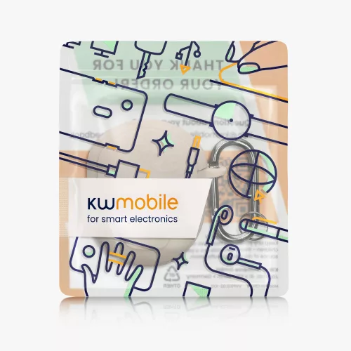 Pouzdro na sluchátka Kwmobile pro Google Pixel Buds Pro, béžové, silikonové, KWM0000259E002C