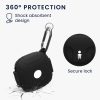 Pouzdro na sluchátka Kwmobile pro Beats Fit Pro, černé, silikonové, KWM0000259F001C