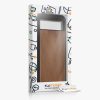 Pouzdro Kwmobile pro Google Pixel 8a, hnědé, dřevo/silikon, KWM000020KR001C