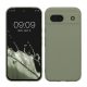 Pouzdro Kwmobile pro Google Pixel 8a, světle zelené, silikonové, KWM000020KU003C