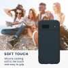 Pouzdro Kwmobile pro Google Pixel 8a, tmavě zelené, silikonové, KWM000020KU004C