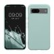 Pouzdro Kwmobile pro Google Pixel 8a, světle zelené, silikonové, KWM000020LB002C