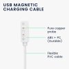 Kwmobile USB nabíjecí kabel pro Xplora X6 Play, bílý, plastový, KWM0000259N002C