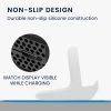 Dokovací stojan Kwmobile pro hodinky Google Pixel Watch 2, bílý, silikon, KWM0000259O002C